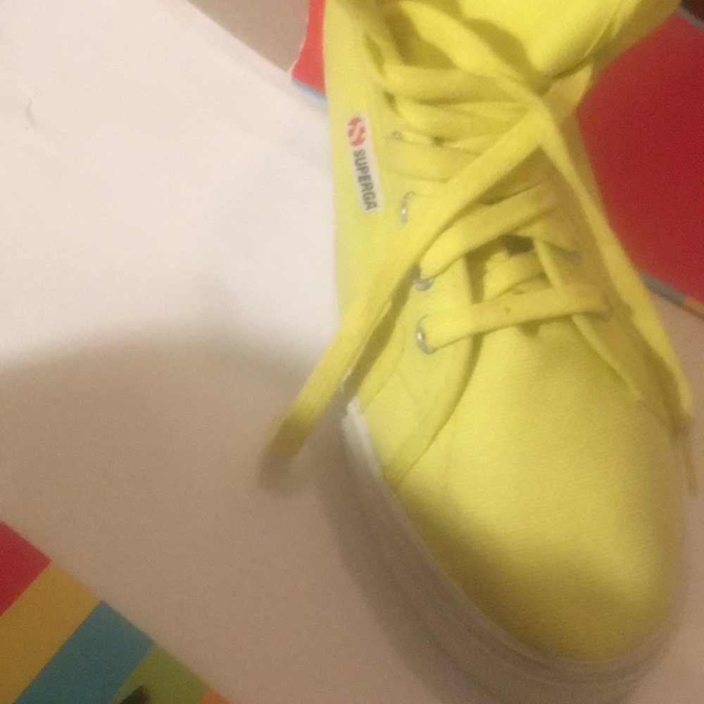 Super gal Beautiful Yellow Sneakers
